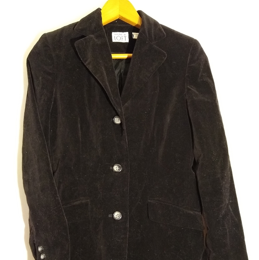 Ann Taylor LOFT Black Jacket Blazer